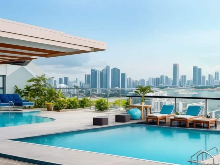 DreamShaper_v7_club_house_in_singapore_luxury_condo_with_city_2